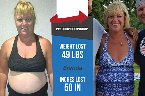 Fitness Before and After - Brenda Brown