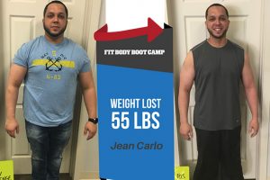 Fitness Before and After Jean Carlo