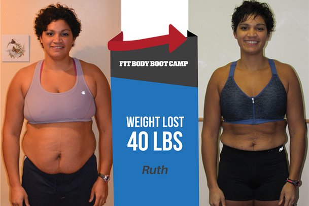 Fitness Before and After Ruth